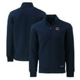 thumbnail image 1 of Men's Cutter & Buck Navy Chicago Bears Big & Tall  Roam Eco Recycled Full-Zip Jacket, 1 of 3