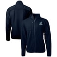 thumbnail image 1 of Men's Cutter & Buck  Navy Citadel Bulldogs Vault Cascade Eco Sherpa Fleece Full-Zip Jacket, 1 of 3