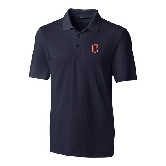 Men's Cutter & Buck Navy Cleveland Guardians Big & Tall Forge Stretch Polo