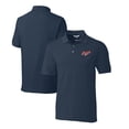 thumbnail image 1 of Men's Cutter & Buck Navy Dayton Flyers Big & Tall Advantage Tri-Blend Pique DryTec Polo, 1 of 3