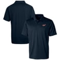 thumbnail image 1 of Men's Cutter & Buck  Navy Dayton Flyers Vault Prospect Textured Stretch Polo, 1 of 3