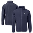 thumbnail image 1 of Men's Cutter & Buck Navy Detroit Tigers Big & Tall Charter Eco Recycled Full-Zip Jacket, 1 of 3