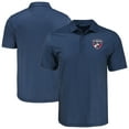 thumbnail image 1 of Men's-Cutter & Buck  Navy FC Dallas Big & Tall Pike Eco Shadow Check Print Recycled Polo, 1 of 3
