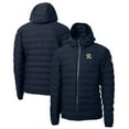 thumbnail image 1 of Men's Cutter & Buck Navy Frisco RoughRiders Mission Ridge Repreve Eco Insulated Full-Zip Puffer Jacket, 1 of 3
