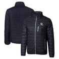 thumbnail image 1 of Men's Cutter & Buck Navy Frisco RoughRiders Rainier PrimaLoft Big & Tall Eco Insulated Full-Zip Puffer Jacket, 1 of 3