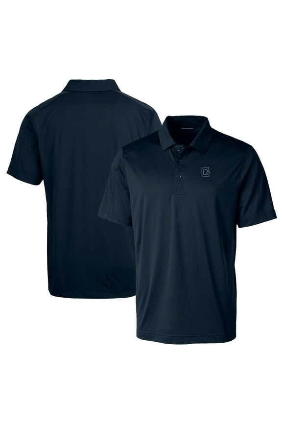 Men's Cutter & Buck Navy Georgetown Hoyas Team Logo Big & Tall Prospect Textured Stretch Polo
