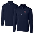 thumbnail image 1 of Men's Cutter & Buck  Navy Greenville Drive Big & Tall Traverse Stretch Quarter-Zip Top, 1 of 3