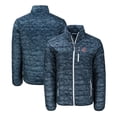 thumbnail image 1 of Men's Cutter & Buck Navy Greenville Drive Rainier PrimaLoft Eco Insulated Full-Zip Printed Puffer Jacket, 1 of 3