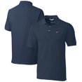 thumbnail image 1 of Men's Cutter & Buck Navy Houston Texans Big & Tall Advantage Tri-Blend Pique Polo, 1 of 3