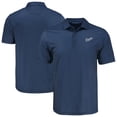 thumbnail image 1 of Men's Cutter & Buck Navy Kansas City Royals Big & Tall Pike Eco Shadow Check Print Polo, 1 of 3