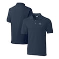 thumbnail image 1 of Men's Cutter & Buck Navy Lehigh Valley IronPigs DryTec Advantage Tri-Blend Pique Polo, 1 of 3