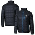 thumbnail image 1 of Men's Cutter & Buck  Navy Los Angeles Chargers Helmet Rainier PrimaLoft Eco Insulated Full-Zip Puffer Jacket, 1 of 3