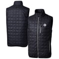 thumbnail image 1 of Men's Cutter & Buck Navy Milwaukee Brewers Rainier PrimaLoft- Eco Insulated Full-Zip Puffer Vest, 1 of 3