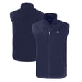 thumbnail image 1 of Men's Cutter & Buck  Navy Montana State Bobcats Charter Eco Recycled Full-Zip Vest, 1 of 3