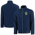 thumbnail image 1 of Men's Cutter & Buck  Navy Nashville SC Evoke Eco Softshell Recycled Full-Zip Jacket, 1 of 3