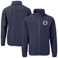 thumbnail image 1 of Men's Cutter & Buck  Navy New England Revolution Big & Tall Charter Eco Knit Recycled Full-Zip Hoodie Jacket, 1 of 3