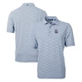 thumbnail image 1 of Men's Cutter & Buck Navy New Hampshire Fisher Cats Virtue Eco Pique Botanical Print Recycled Polo, 1 of 3