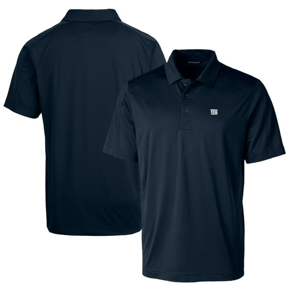 Men's Cutter & Buck Navy New York Giants Prospect Textured Stretch Polo