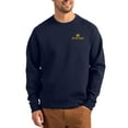 thumbnail image 1 of Men's Cutter & Buck Navy Notre Dame Fighting Irish Roam Recycled Pullover, 1 of 2
