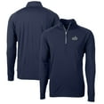 thumbnail image 1 of Men's Cutter & Buck Navy Old Dominion Monarchs Adapt Eco Knit Stretch Recycled Big & Tall Quarter-Zip Pullover Top, 1 of 3