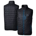 thumbnail image 1 of Men's Cutter & Buck  Navy Penn State Nittany Lions Rainier PrimaLoft Eco Insulated Full-Zip Puffer Vest, 1 of 3