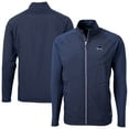 thumbnail image 1 of Men's Cutter & Buck Navy Philadelphia Phillies Adapt Eco Hybrid Recycled Full-Zip Jacket, 1 of 3