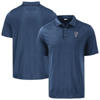 Men's Cutter & Buck Navy Philadelphia Phillies Coastline Epic Comfort Eco Recycled Polo
