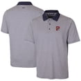 thumbnail image 1 of Men's Cutter & Buck  Navy Portland Sea Dogs Forge Tonal Stripe Stretch Polo, 1 of 3