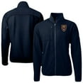 thumbnail image 1 of Men's-Cutter & Buck  Navy Real Salt Lake Big & Tall Cascade Eco Sherpa Fleece Full-Zip Jacket, 1 of 3