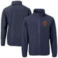 thumbnail image 1 of Men's-Cutter & Buck  Navy Real Salt Lake Charter Eco Recycled Full-Zip Jacket, 1 of 3