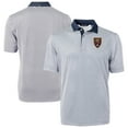 thumbnail image 1 of Men's-Cutter & Buck  Navy Real Salt Lake Virtue Eco Pique Micro Stripe Recycled Polo, 1 of 3