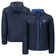 thumbnail image 1 of Men's Cutter & Buck  Navy Reno Aces Rainier PrimaLoft Eco Full-Zip Hooded Jacket, 1 of 3