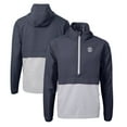 thumbnail image 1 of Men's Cutter & Buck  Navy SEC Gear Charter Eco Recycled Anorak Half-Zip Jacket, 1 of 3