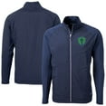 thumbnail image 1 of Men's-Cutter & Buck  Navy Seattle Sounders FC Adapt Eco Knit Hybrid Recycled Raglan Full-Zip Jacket, 1 of 3