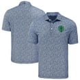 thumbnail image 1 of Men's-Cutter & Buck  Navy Seattle Sounders FC Big & Tall Pike Eco Flora Print Recycled Polo, 1 of 3