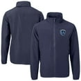 thumbnail image 1 of Men's Cutter & Buck  Navy Sporting Kansas City Big & Tall Charter Eco Knit Recycled Full-Zip Hoodie Jacket, 1 of 3