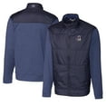 thumbnail image 1 of Men's Cutter & Buck Navy Springfield Cardinals Big & Tall Stealth Hybrid Quilted Full-Zip Windbreaker Jacket, 1 of 3