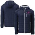 thumbnail image 1 of Men's-Cutter & Buck  Navy St. Louis City SC Rainier Primaloft Eco Full-Zip Hybrid Hooded Jacket, 1 of 3