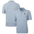 thumbnail image 1 of Men's Cutter & Buck  Navy Syracuse Orange Vault DryTec Virtue Eco Pique Botanical Print Recycled Polo, 1 of 3