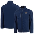 thumbnail image 1 of Men's Cutter & Buck  Navy Toledo Mud Hens Evoke Eco Softshell Recycled Full-Zip Jacket, 1 of 3