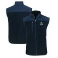 thumbnail image 1 of Men's Cutter & Buck  Navy UNC Wilmington Seahawks Big & Tall Cascade Eco Sherpa Fleece Full-Zip Vest, 1 of 3