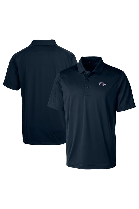 Men's Cutter & Buck Navy UTSA Roadrunners Big & Tall Prospect Textured Stretch DryTec Polo