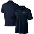 thumbnail image 1 of Men's Cutter & Buck  Navy UTSA Roadrunners  DryTec Genre Textured Solid Polo, 1 of 3