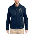 thumbnail image 1 of Men's Cutter & Buck Navy Utah State Aggies Evoke Eco Softshell Recycled Full-Zip Jacket, 1 of 2