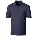 thumbnail image 1 of Men's Cutter & Buck Navy Villanova Wildcats Big & Tall Forge Pencil Stripe Polo, 1 of 1