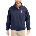 thumbnail image 1 of Men's Cutter & Buck Navy Villanova Wildcats Charter Eco Recycled Full-Zip Jacket, 1 of 2