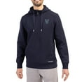 thumbnail image 1 of Men's-Cutter & Buck  Navy Villanova Wildcats Roam Eco Recycled Half-Zip Pullover Hoodie, 1 of 2