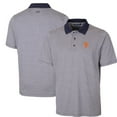 thumbnail image 1 of Men's Cutter & Buck Navy Virginia Cavaliers Vintage Big & Tall Forge Tonal Stripe Stretch Polo, 1 of 3