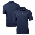 thumbnail image 1 of Men's Cutter & Buck Navy Washington Commanders Big & Tall Americana Virtue Eco Pique Tile Print DryTec Recycled Polo, 1 of 3