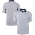 thumbnail image 1 of Men's Cutter & Buck  Navy/White Emory Eagles Big & Tall Virtue Eco Pique Micro Stripe Recycled Polo, 1 of 3